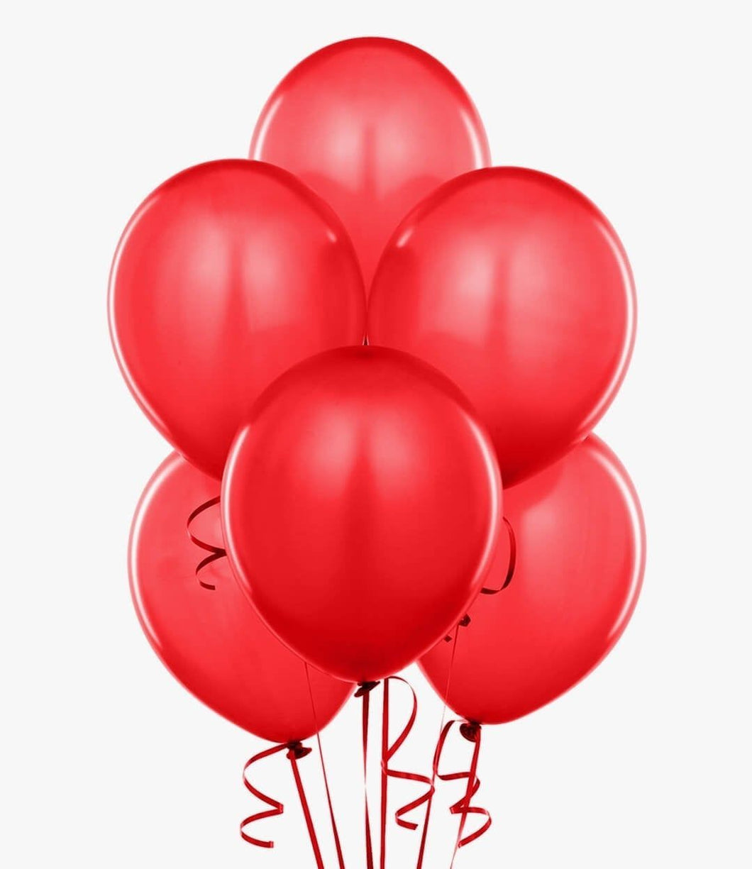 Red Latex Balloon Bouquet
