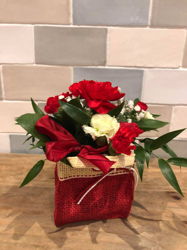 Valentine's bag arrangement