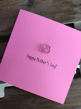 Load image into Gallery viewer, Mother&#39;s Day Flower &amp; Yankee Candle Gift with Keepsake pin badge card