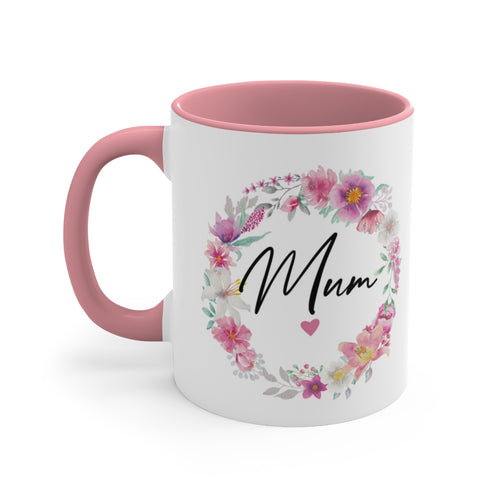 Mum Floral mug
