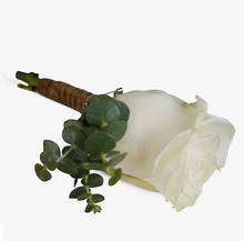 Load image into Gallery viewer, Classic White Rose &amp; Eucalyptus Wedding Collection