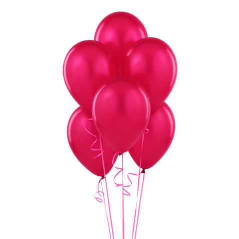 Pink Latex Helium Balloon Bouquet